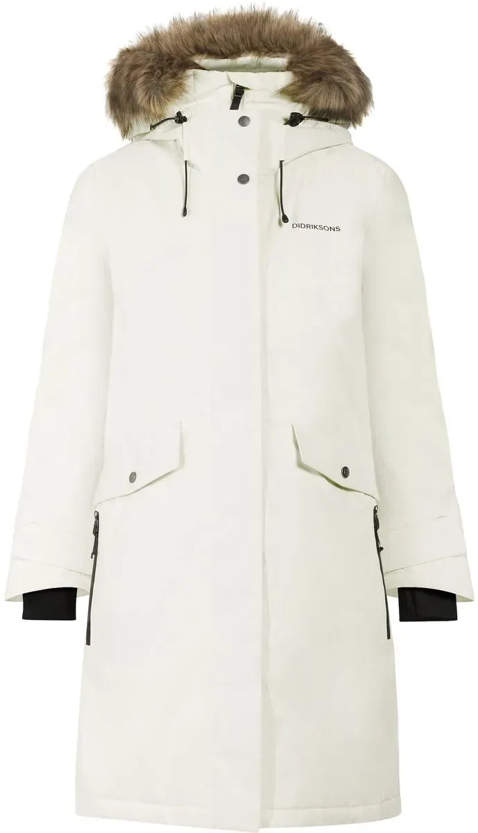 Didriksons Erika WNS Parka 3 white foam (600) 34