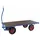 Kongamek Schwerlastwagen 3000x1000x490mm mit Feststellbremse und Ziehgriff Ø400mm Luftbereifung 1500kg Tragkraft