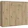 Kombikommode 139,3 x 120,7 x 34,1 cm Beige