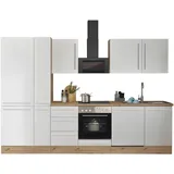 kochstation Küchenzeile Florida 310 cm weiß