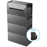Anker Balkonkraftwerk Anker SOLIX E1600 PRO Solarspeicher für Balkonkraftwerk Solarbank, (Speicher mit integriertem Wechselrichter, All-in-One Stromspeicher), Einfache Installation, 0% MwSt.
