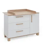 Arthur Berndt Wickelkommode »Wickelkommode »Jana««, bis 15 kg, 131 cm, weiß