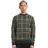 Fred Perry Brushed Tartan Jumper Herren ANCHOR GREY 2XL