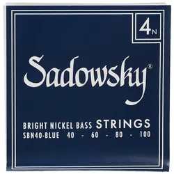 Sadowsky Blue Label Bass Saiten 4-string 040 - 100 - Saiten E-Bass