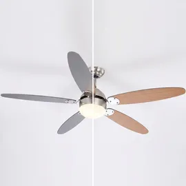 ETC Shop Smart Deckenventilator 132 cm Silber