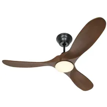 CasaFan Eco Genuino-L MS-NB 122 cm Deckenventilator nussbaum/matt schwarz