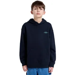 Hoodie ELEMENT "Skateboard Co", Kinder, Gr. 12(148-156cm), flint schwarz, 70% Baumwolle, 30% Baumwolle, Sweatshirts