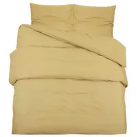 VidaXL Bettwäsche-Set Taupe 260x220 cm Leichte Mikrofaser