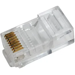 LogiLink RJ45-Modularstecker, 8P8C, ungeschirmt, 100 Stück