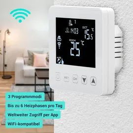 casativo-power WLAN-Thermostat Unterputz für Fussbodenheizung 1 St. Weiß