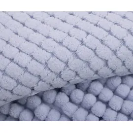 Gözze Chenille 70 x 120 cm silber