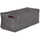 Green Bean Green Bean® Indoor Sitzhocker Pouf 70x33x28cm EPS-Perlen Füllung Home Linen Kuschelig Weich Waschbar - Dunkelgrau