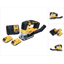 DeWalt DCS 334 D2 inkl. 2 x 2,0 Ah + Ladegerät