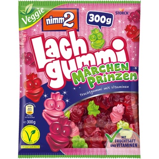 nimm2® Lachgummi Märchenprinzen Fruchtgummi 300,0 g