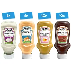 Heinz Feinkost Saucen verschiedene Sorten 220 ml, 32er Pack