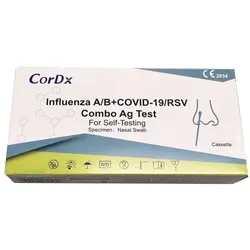 CorDx RSV+Influenza A/B+Covid-19 Combo Ag Test