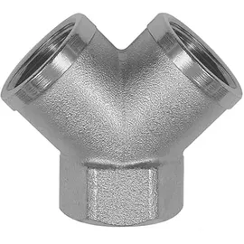Riegler Verteiler, 2fach, G 1/2 IG, Abgänge 2 x G 1/2 IG, Messing vern.
