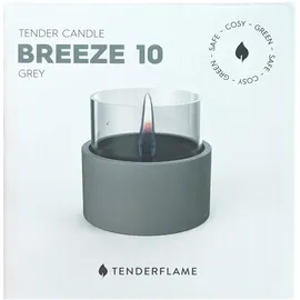 Kleining Tischfeuer Breeze 10 Keramik 13 x 12 x 12 cm Grau