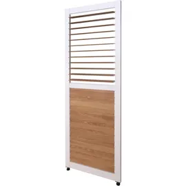 Proregal Lamellenwand für Pergola 2 Stück 0,68 x 2,20 m Weiß
