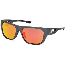 adidas Sport Sp0102 02L 57 matte black / roviex mirror