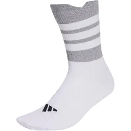 adidas Run X Reflective Socken White/Reflective Silver/Black 43-45