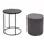 MCW Hocker K48 Kunstleder Schwarz