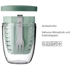 Mepal Fruitpot Ellipse 600 ml Nordic blue