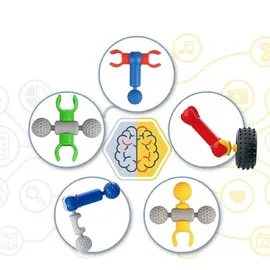 Coil Spielbausteine, Baustein-Set, Verbindungsbausteine, Anschlussblocksatz, Lernspielzeug, Bauspielzeug, für Kinder ab 3 Jahren, Fahrzeuge, (170 T...