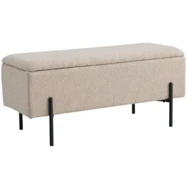 House Nordic Truhenbank Watford Beige 95 x 37 x 43 cm