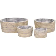 Marrakesch Orient & Mediterran Interior Marrakesch 32 x 32 x 32 cm Grau