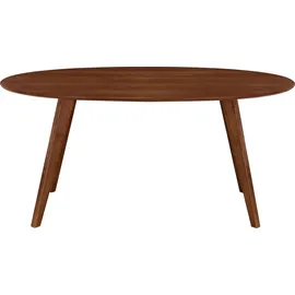 miliboo Vintage oval 160 x 76 x 90 cm Nussbaum
