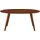 miliboo Vintage oval 160 x 76 x 90 cm Nussbaum
