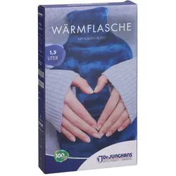 Waermflasche M Bez Blau