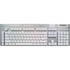 Logitech G915 X Lightspeed, weiß, LEDs RGB, GL TACTILE, USB/Bluetooth, FR (920-012687)