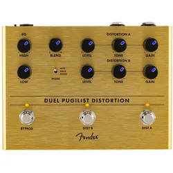Fender Pugilist Duel Distortion Pedal - Effektgerät E-Gitarre