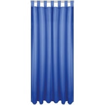 BestLivings Blickdichte Gardine mit Schlaufen Maße: 140x145 cm Farbe: Blau - Blau