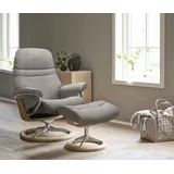 Stressless Stressless® Relaxsessel »Sunrise«, mit Signature Base, Größe L, Gestell Eiche grau