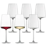 Schott Zwiesel Zwiesel Glas Vivid Senses Weingläser 6er Set transparent
