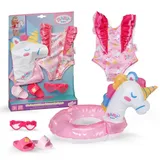 BABY BORN Puppenzubehör Schwimm-Set Einhorn rosa 839447