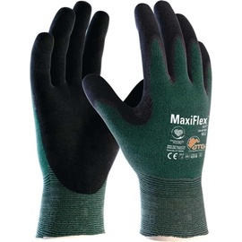 ATG Schnittschutzhandschuhe MaxiFlex® CutTM 34-8743 Gr.8 grün/schwarz EN 388 PSA II