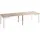 WFL GROUP Quadratischer Esstisch 90 x 77 x 90 cm braun