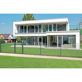 GAH Alberts Doppelstabmattenzaun Set 1 x 26 m anthrazit