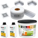 Hangato GmbH Dichtset Flüssigfolie 12 kg Dichtband Tiefengrund 2 L