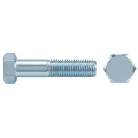 Industrial Quality Supplies Sechskantschraube ISO 8765 M14 x 55 50 Stück
