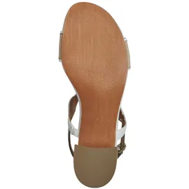 Marco Tozzi Riemchensandaletten in Weiß | Gr.: 37