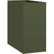 vidaXL Pflanzgefäß 40 x 80 x 80 cm Olivgrün
