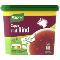 Knorr Bouillon Suppe mit Rind