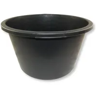 Mörtelkübel DEWEPRO® - Mörteleimer - Mörtelwanne - Baueimer - Mörtelkasten für Garten und Baustelle, rund 40 Liter