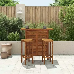 vidaXL Stehtisch 110x50x105 cm Akazienholz Massiv