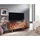 Wohnling TV-Lowboard 92x44x35 cm Braun Holz